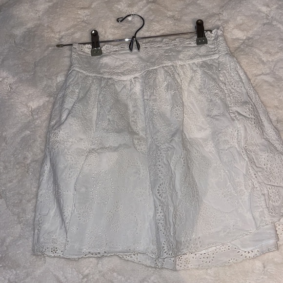 ZADIG & VOLTAIRE white high waisted skirt size S - Picture 3 of 3